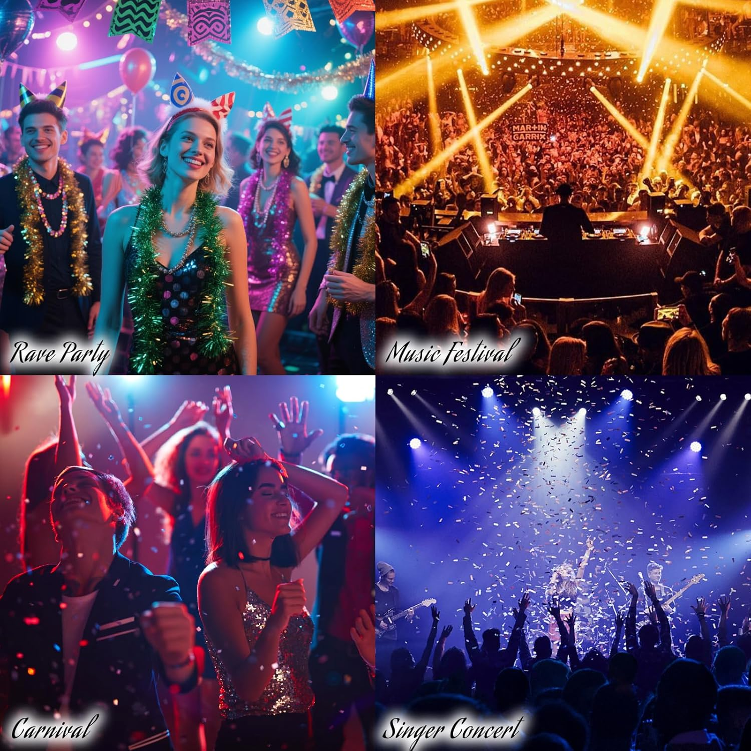 DAGEDA Body Glitter Gel, Gold Sparkling Face Hair Eye Glitter Mermaid Makeup, Holographic Sequins for Face Hair Nails, Singer Concert Festival Carnival Party Rave Accessories 02 image number 3