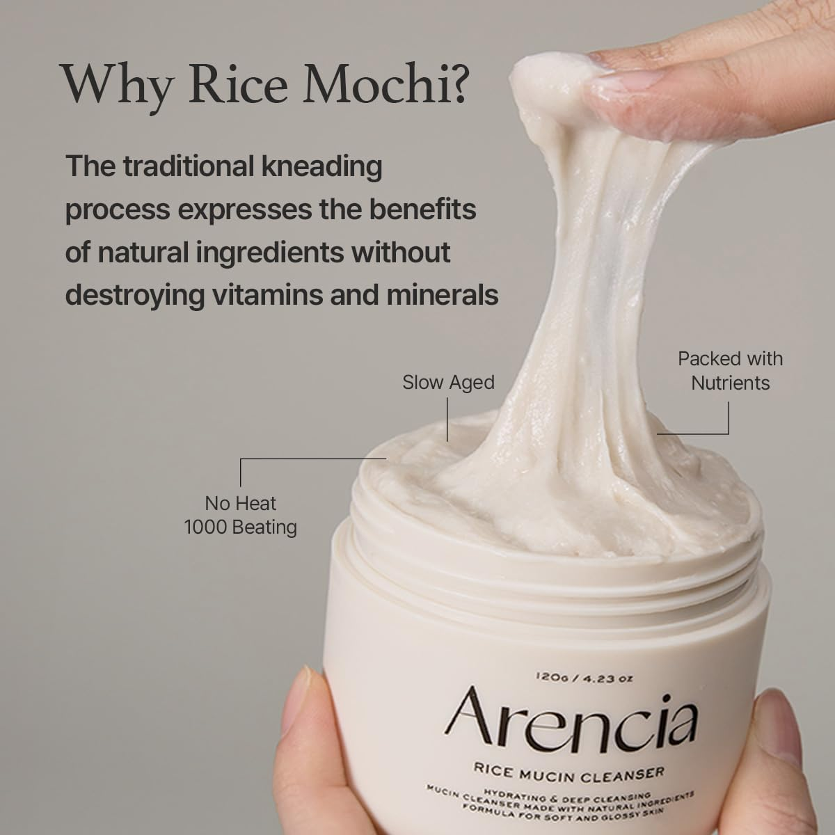 ARENCIA - Rice Mucin Cleanser 120G