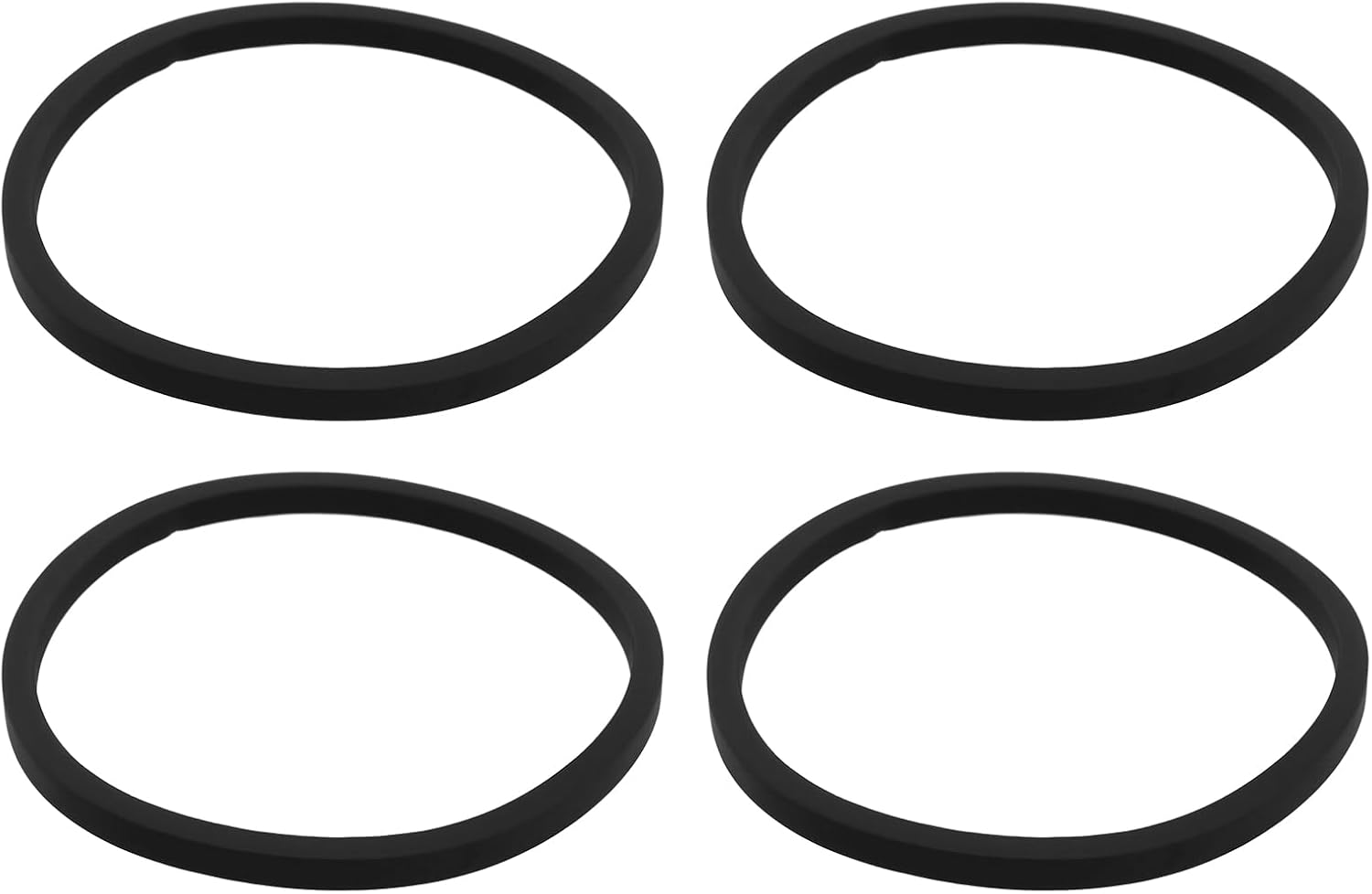 Ecsing 4PCS Square Tape Player Rubber Drive Belt Inner Diameter 20Mm for Tape Players Cassette Recorders CD ROM Drives Audio Tape image number 3