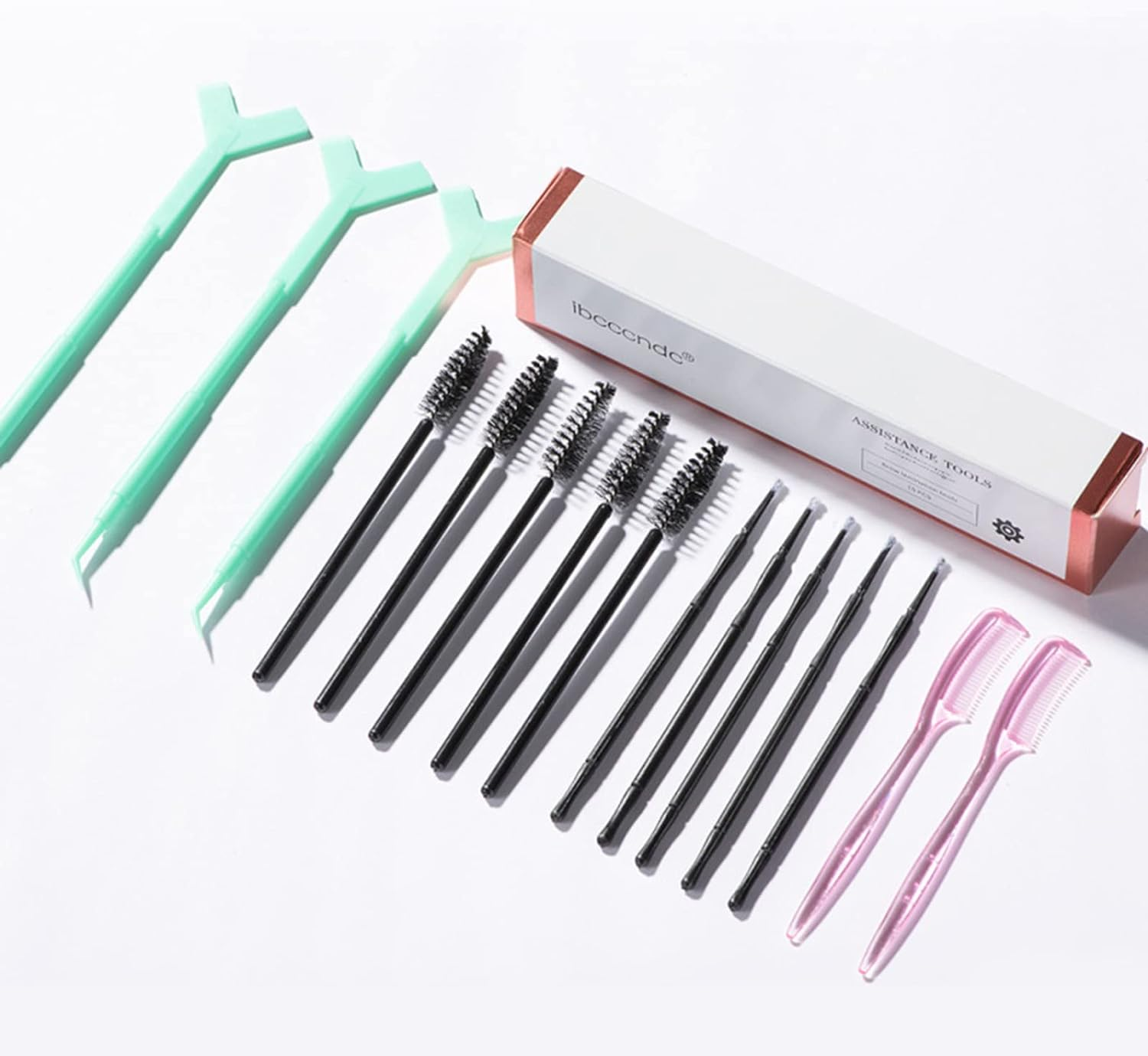 Domary Brow Lift Kit Eyebrow Lamination Set with Eyelash Brushes Combs Plastic Film Brow Perm Kit DIY Eyebrows Lifting Styling Kit for Beautiful Eyebrows Long-Lasting for Salon & Home Use image number 4