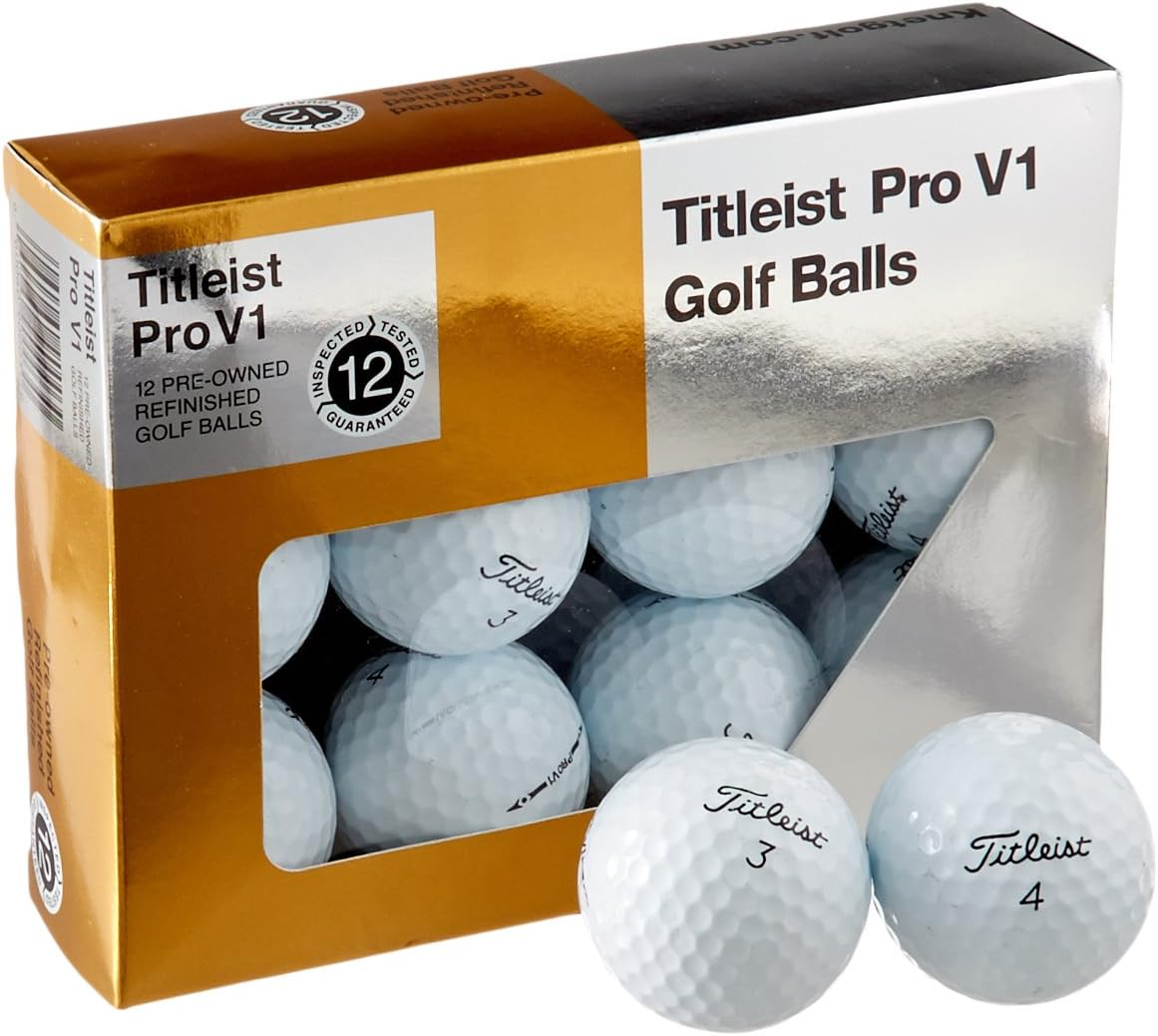 Titleist Pro V1 Mint Refinished Official Golf Balls