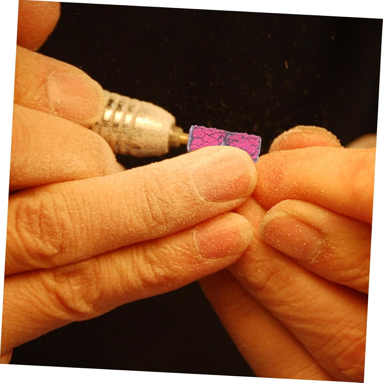 MUSISALY 50Pcs Mini Nail Sanding Bands for Nail Drill Compact Material for Manicure image number 2