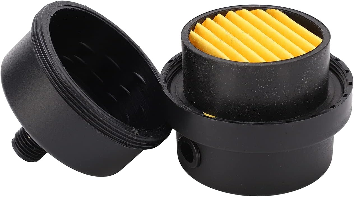 Plastic Air Compressor Intake Noise Reduction Filter Replacement Part for Oil Less Pump G1 4 Thread Protects against Dust Water Particles image number 4