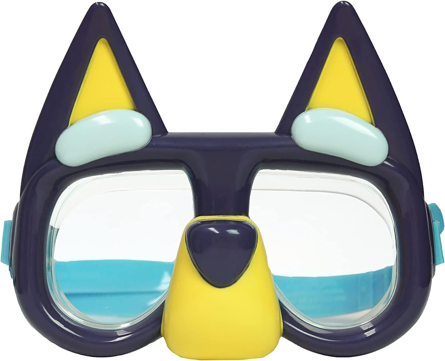 Wahu X Bluey Mask Goggles for Kids Ages 2&ndash;6 | Watertight Silicone Seal, Easy-Adjust Strap & One-Button Fit | Learn to Swim Goggles with Fun Multicolour Bluey Design