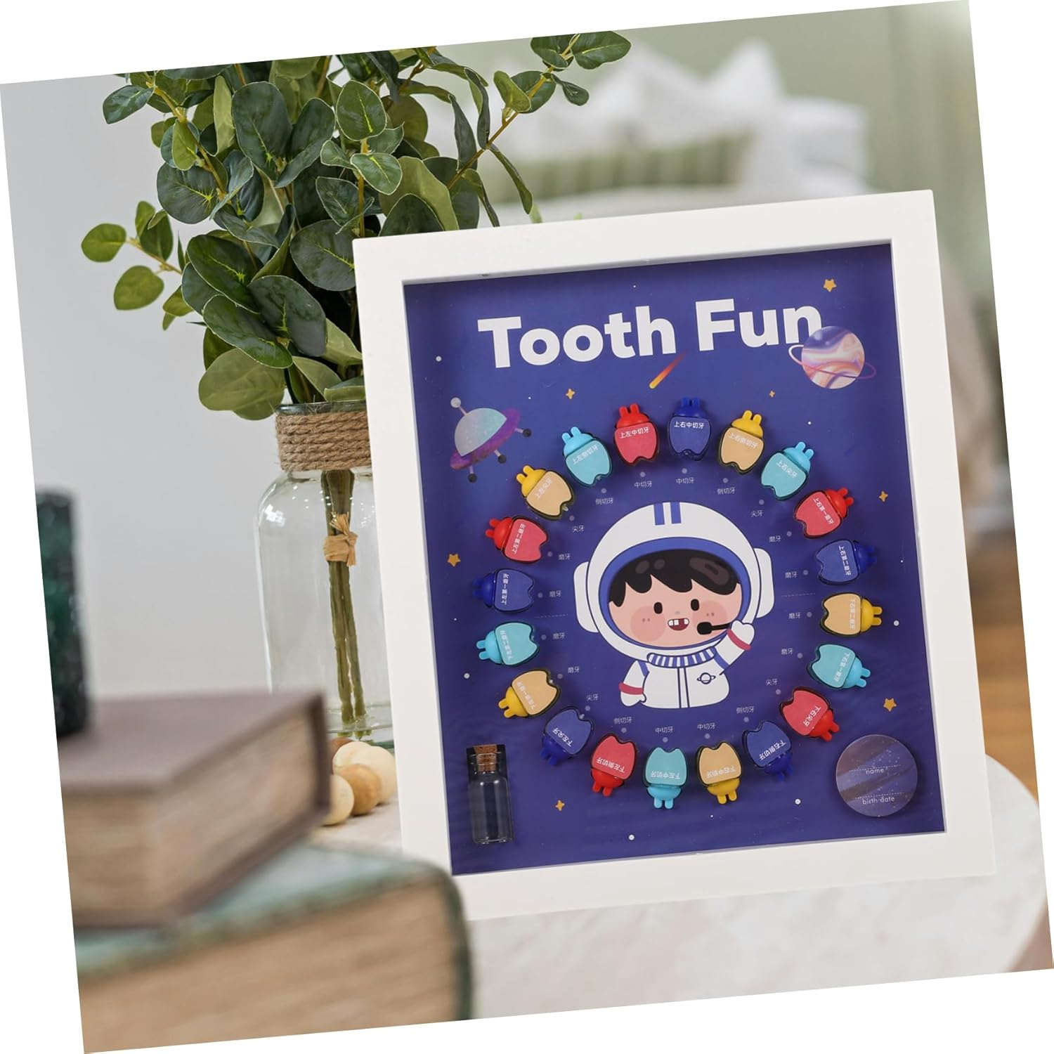 Tooth Case Boys and Girls Keepsake Box Compact Tooth Saver for Newborn for Shower