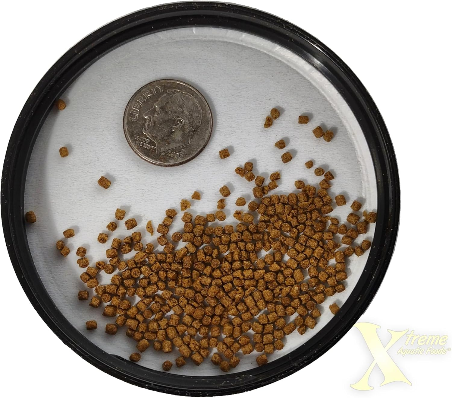 Xtreme Aquatic Foods Nice Naturally Intense Color Enhancer 1.5Mm Semi-Floating Pellets Fish Food 142 Grams (5Oz) image number 2