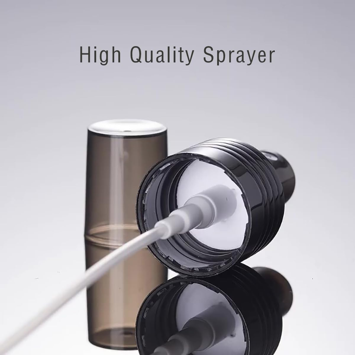 Mist Spray Bottle 150Ml Green Cosmetic Plastic Water Sprayer for Hair, Face & Skin Care - 4 Pack image number 3