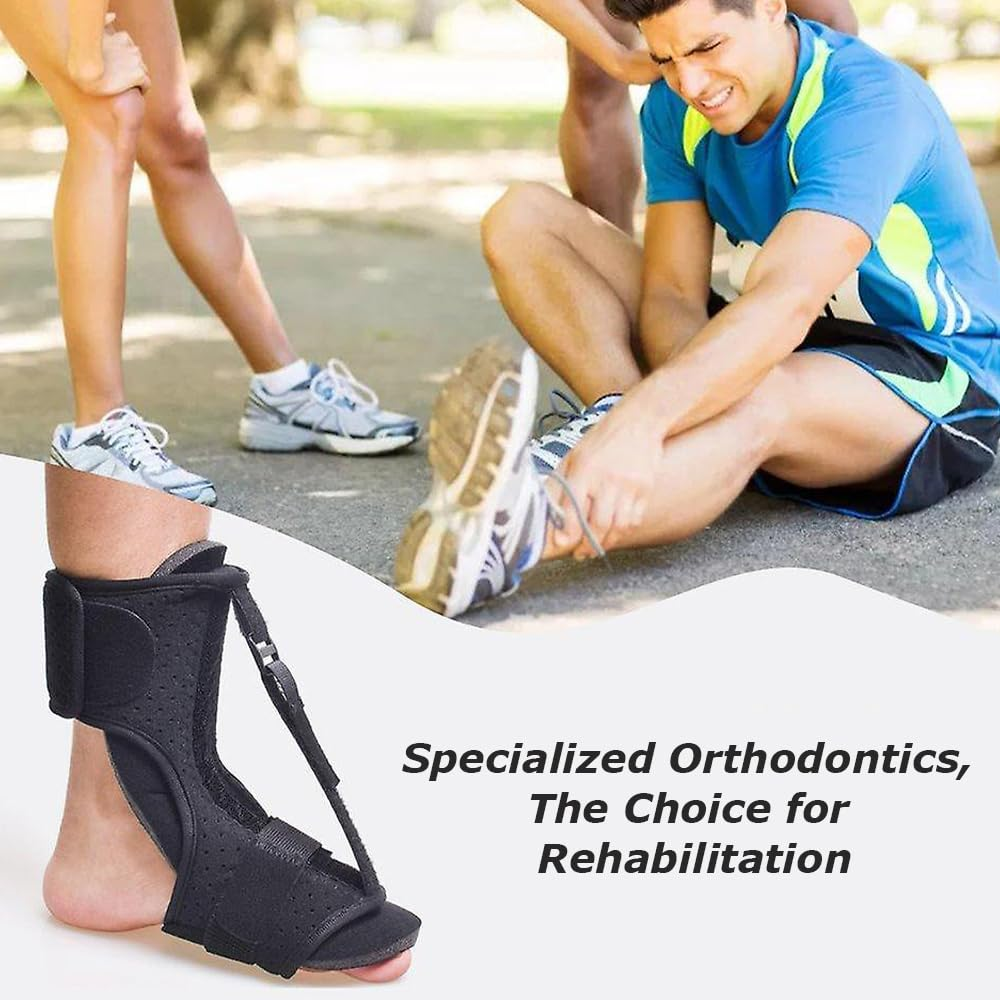 Dorsal Night Splint,Foot Drop Orthosis,Adjustable Ankle Boot,Arch Support,Plantar Fasciitis Relief Brace,Foot Holder with Massage Ball,For Plantar Fasciitis Achilles,Prevent Foot Drop image number 1