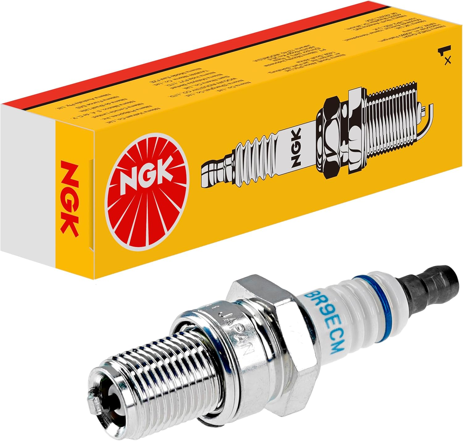 NGK (7502) CR9EH-9 Standard Spark Plug