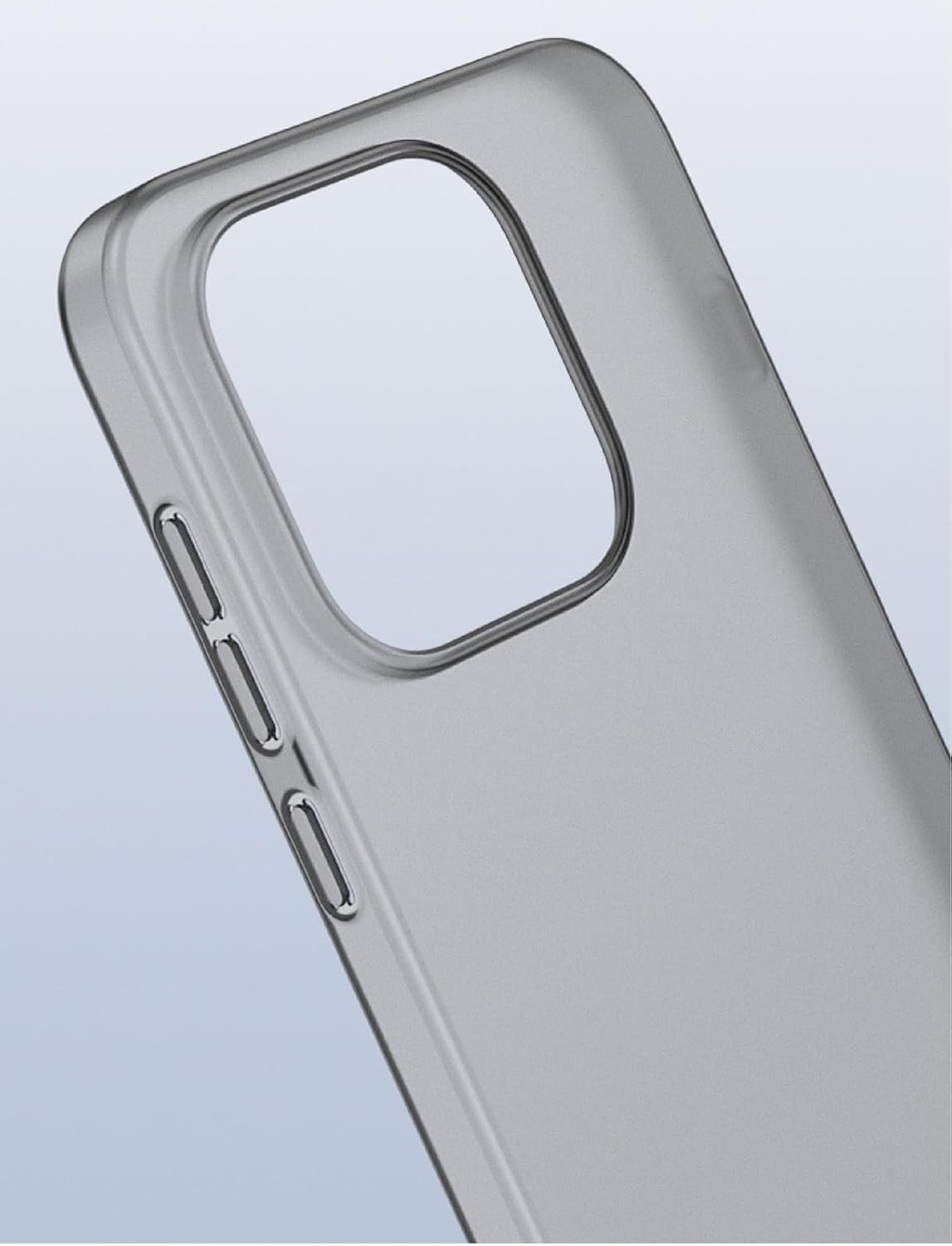 GIOPUEY Case Compatible with Oneplus 15, Hard PC Material Case, Comfortable and Smooth to Touch Mobile Phone Case, Shockproof, Anti-Fingerprint Cover - Translucent image number 2