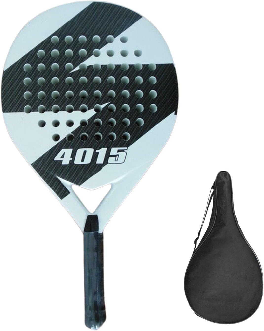 Beaches Tennis Paddle | Lightweight Soft EVA Carbon Fiber Racket with EVA Memory Foam Core, Portable Tennis Rackets for Women and Men image number 5