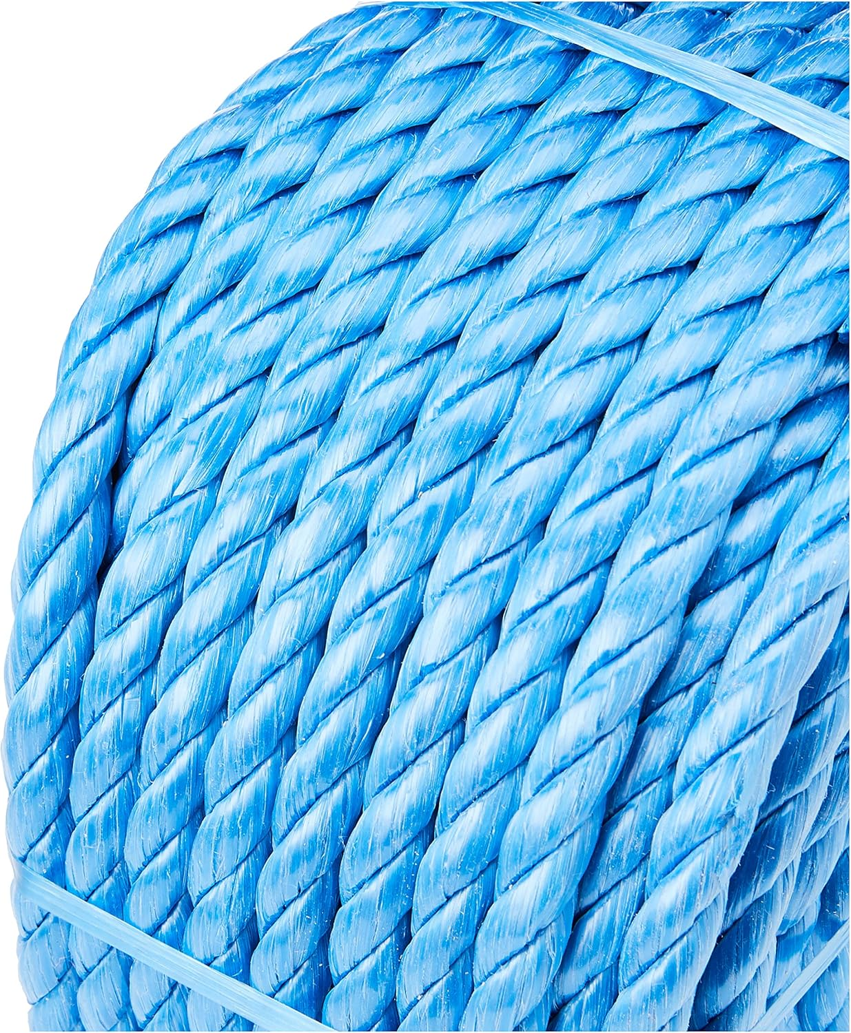 Faithfull FAIRB30100 Blue Poly Rope Coil 10Mm Dia X 30M Max Load 160Kg, Breaking Strain 1200Kg image number 4