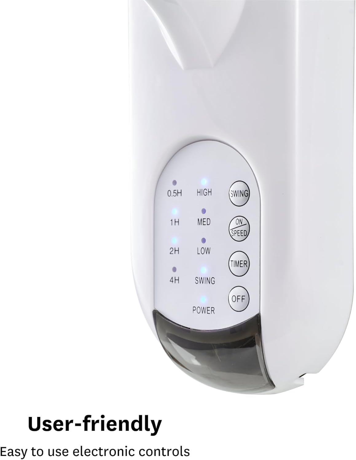 Goldair 40Cm Wall Fan with Remote Control,White image number 3