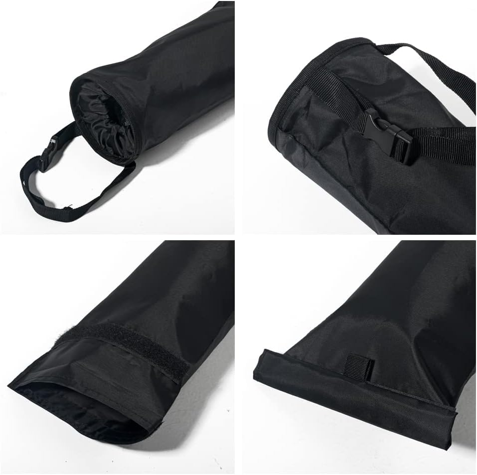 Seat Back Trash Bag with Elastic Opening,2Pcs Car Garbage Bag Detachable Trash Can,Car Seat Back Car Trash Bag Hanging Garbage Can,Car Trash Can Hanging Seat Back Garbages Bags with Elastic Opening image number 1