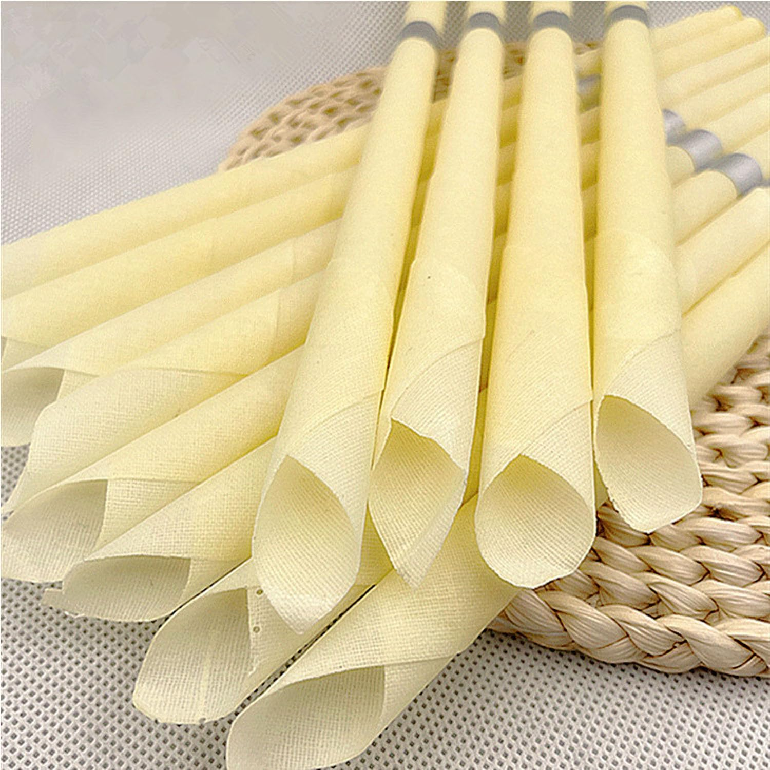 12-Pack Organic Lavender Ear Candles | Sensitive Skin Safe Ear Wax Removal | Eco-Friendly Ear Cleaning Kit with Natural Herb Infusion image number 3