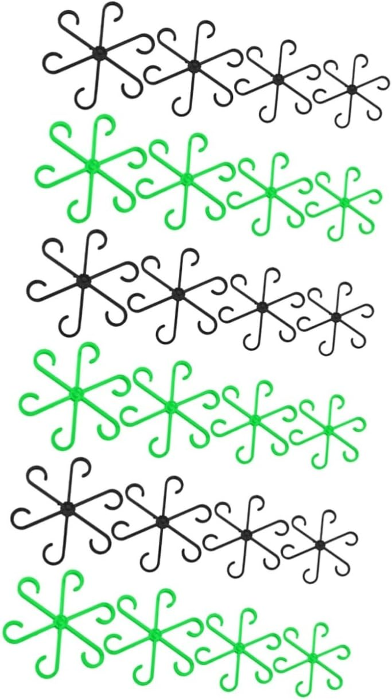 BESPORTBLE 16Pcs Flower Stems Fixed Holders for Bonsai and Plant Supports for Flowerpot Stems Holder Plant