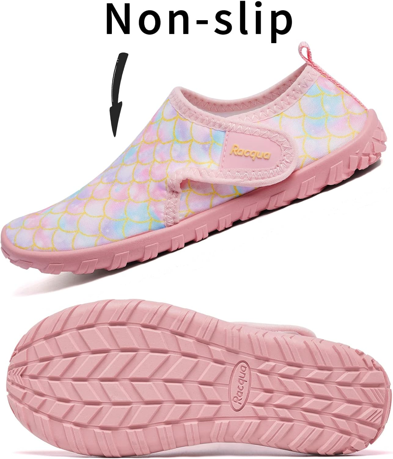 Racqua Water Shoes Beach Sea Shoes for Kids Boys Girls image number 3