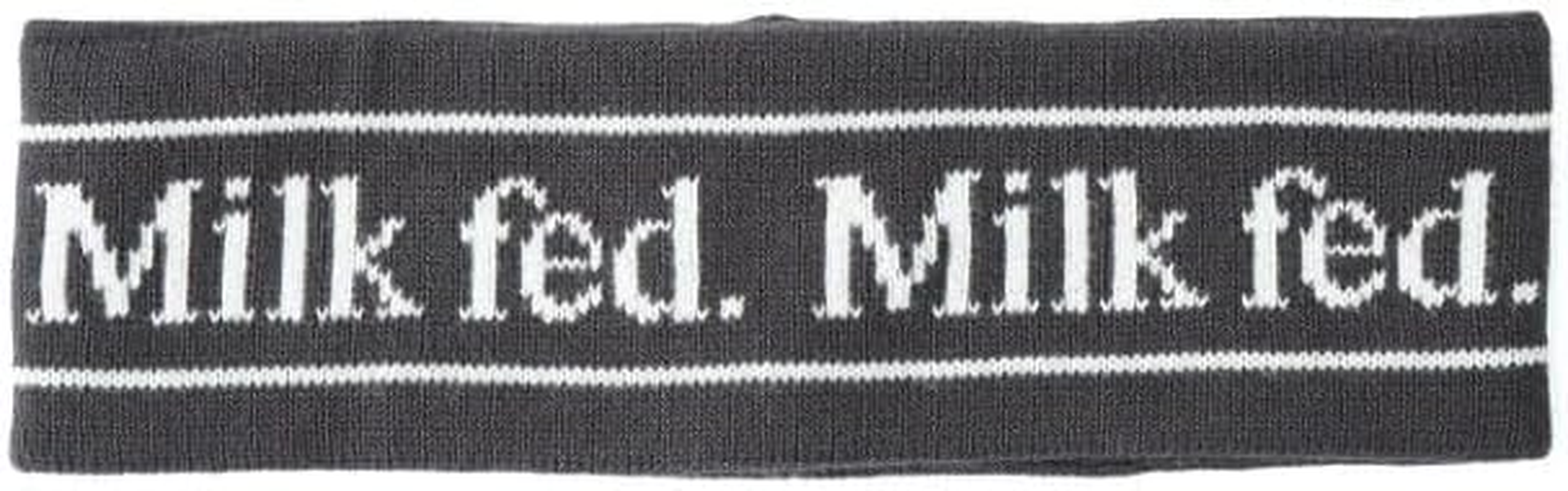 Logo Knit Hair Band 103253054007 Charcoal ONE Size image number 5
