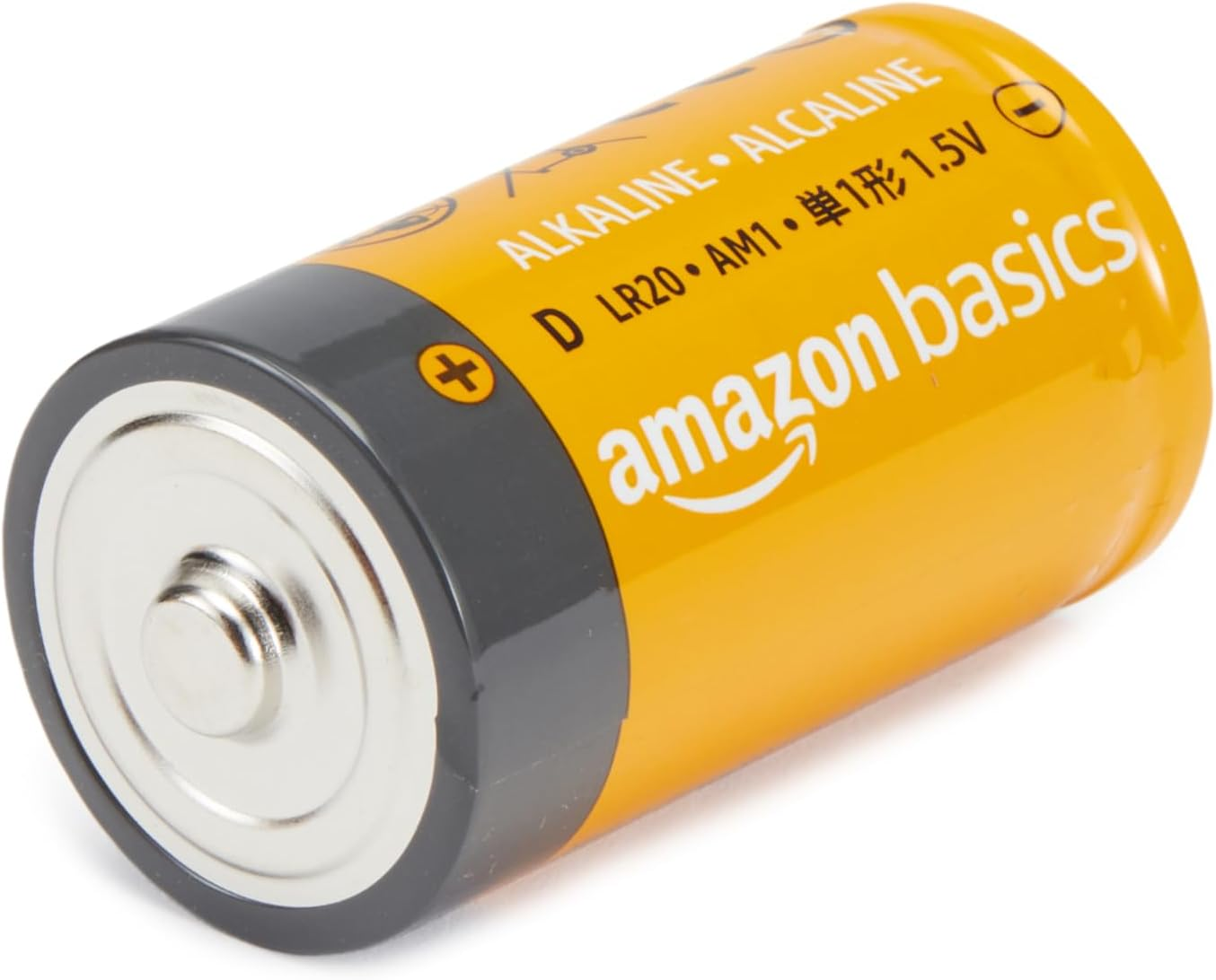 Amazon Basics D Cell Everyday Alkaline Batteries -Pack of 4 image number 4