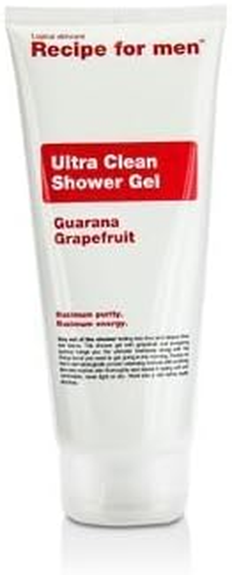 Recipe for Men Ultra Clean Shower Gel 200Ml/6.7Oz