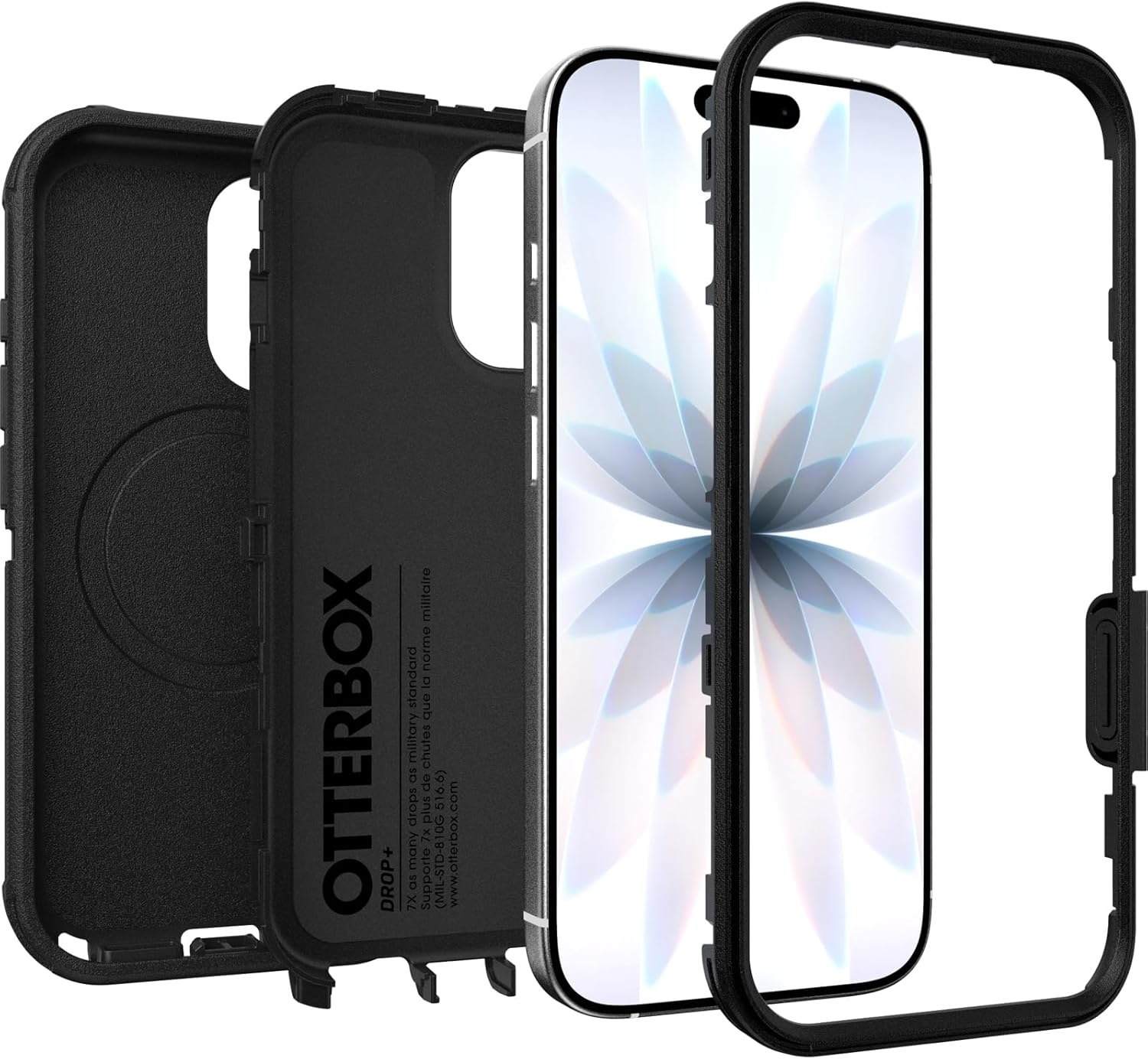 Otterbox Defender Series Pro Magsafe Case for Iphone 17, Shockproof, Drop Proof, Ultra-Rugged, Protective Case, 7X Tested to Military Standard, Black image number 5