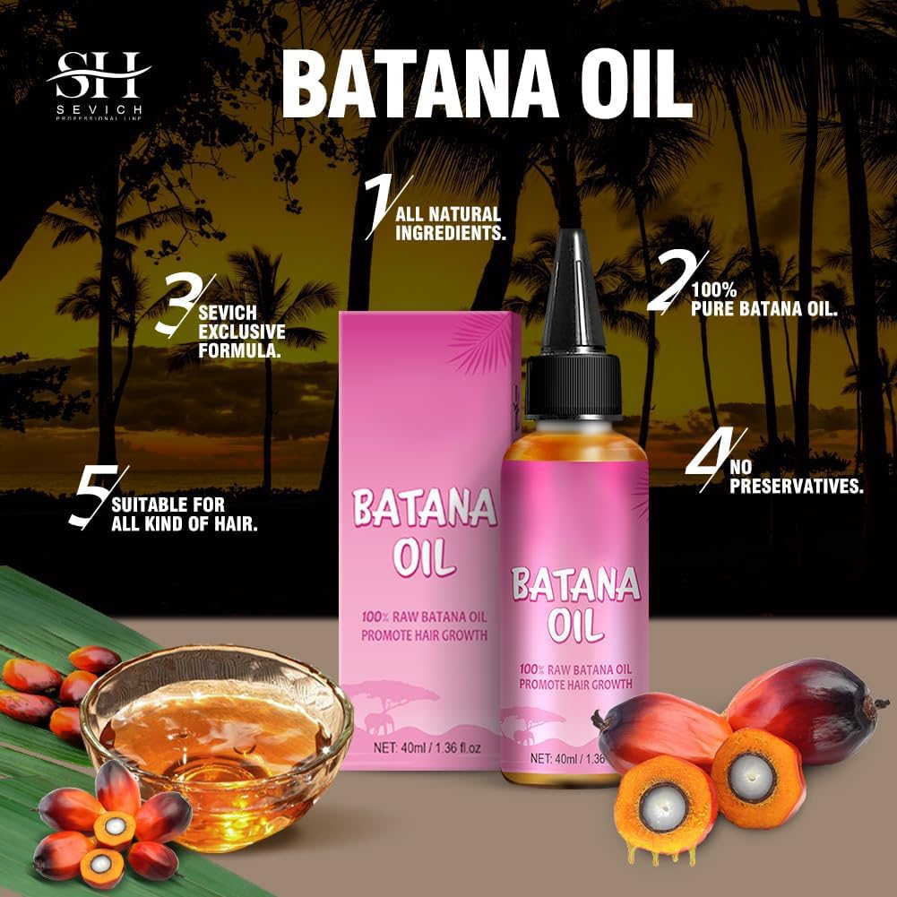 100% Natural Batana Oil Raw Batana Oil Dr. Sebi (Honduran Herbalist) image number 1