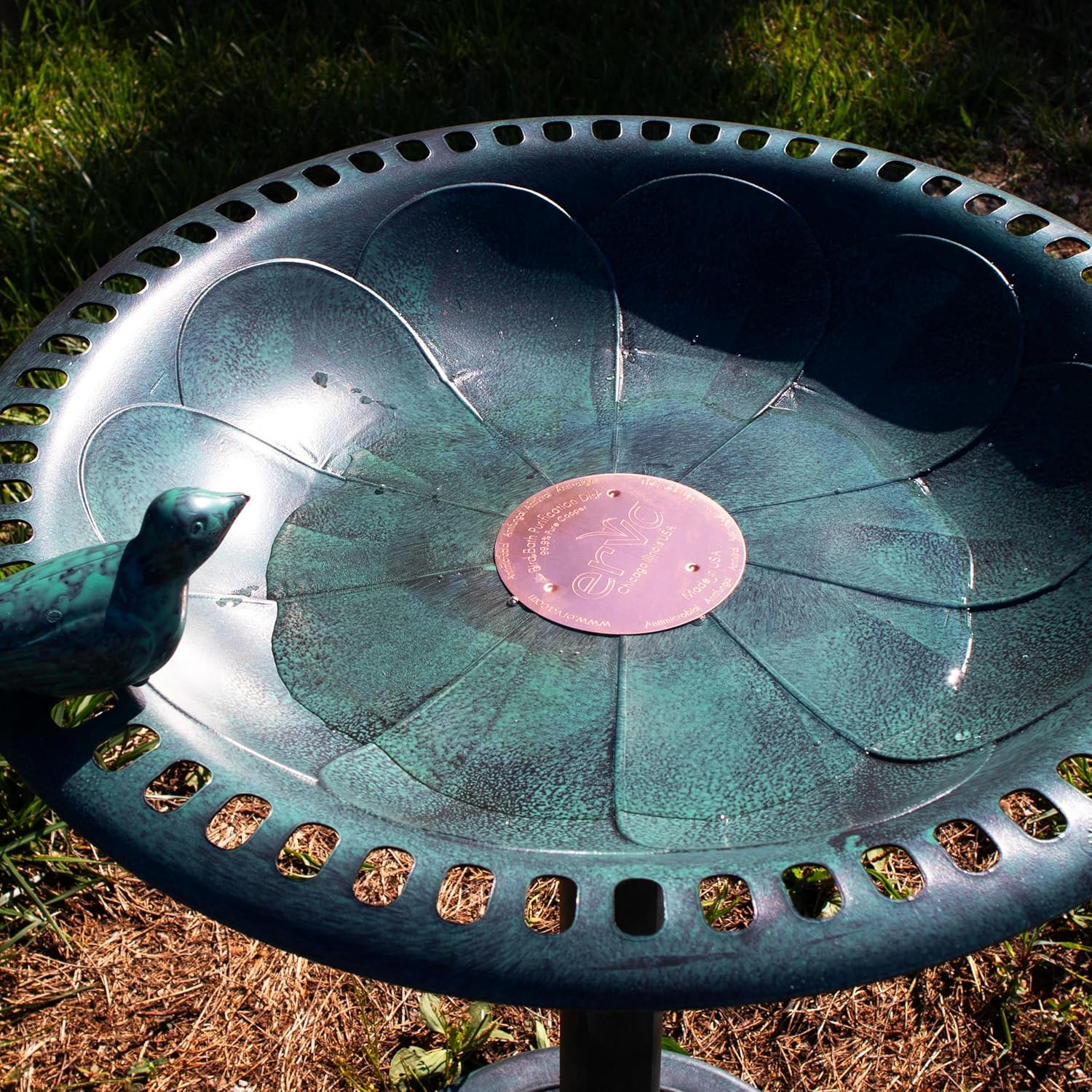 Erva Copper Bird Bath Purification Disk - Made in USA image number 4