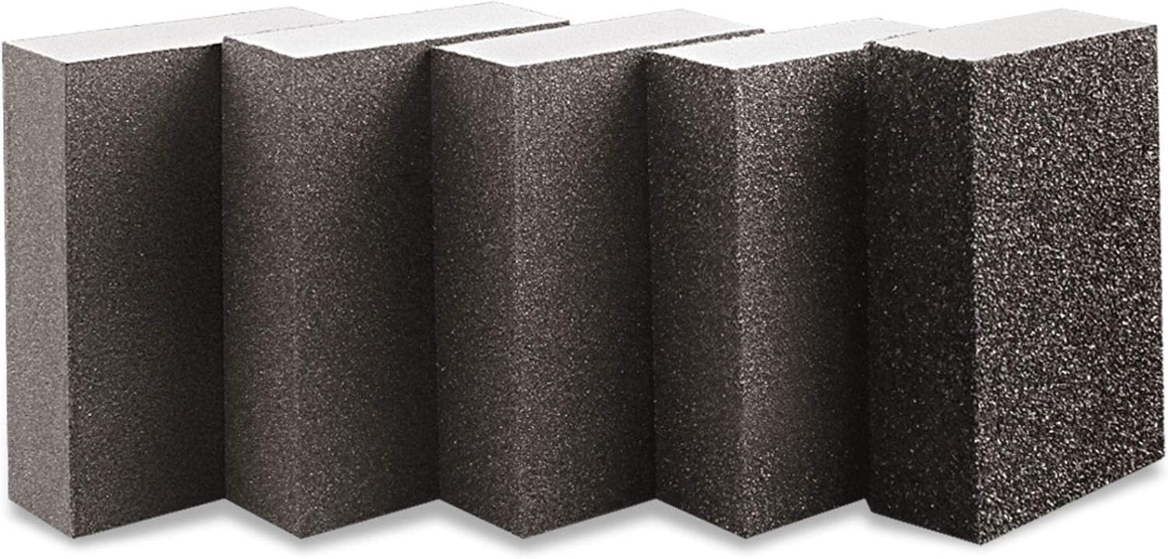 5Pcs Sandpaper Block, 60 to 600 Grit Sand Paper for Wood Metal Sanding Block Sanding Sponge Blocks (10 * 7 * 2.5Cm) image number 4