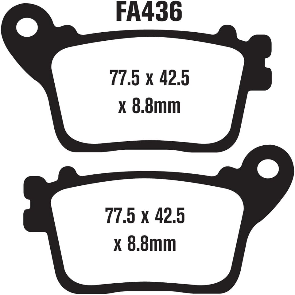 EBC Brakes EBPCK1004 Complete Double-H Sintered Brake Pad Change Kit image number 2