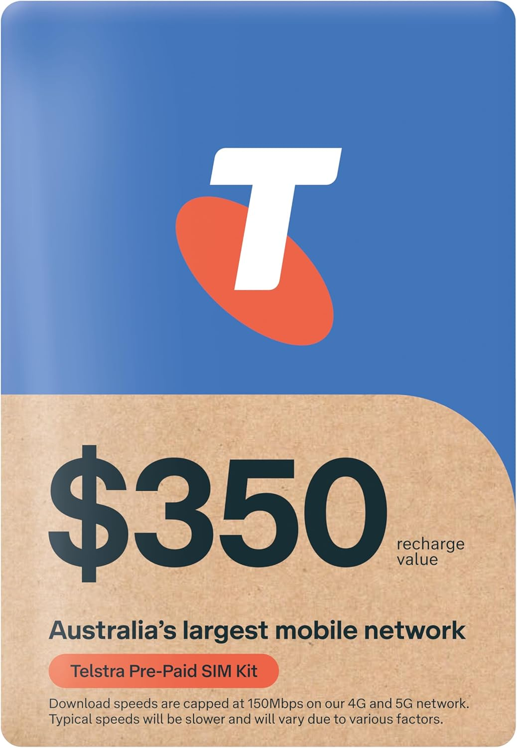 TELSTRA PREPAID $350 SIM KIT