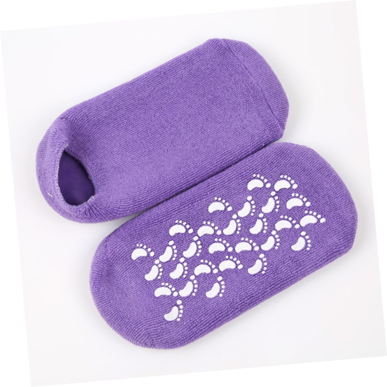 Ipetboom 2Pairs Socks Beauty Salon Gel Socks Essential Oil Care Blister Protection image number 2