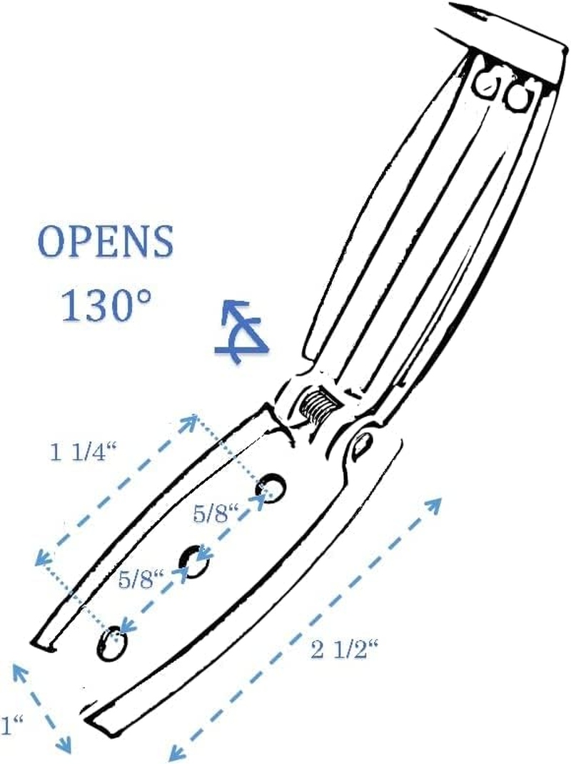 Hamilton Bowes RV Camper Trailer Baggage Door Clip COMPARTMENTCATCH Holders 888 White (5) image number 6