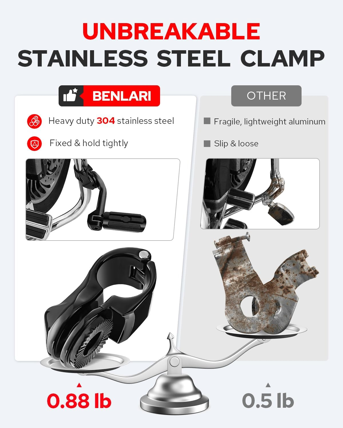 Benlari Long Highway Peg Black 2 image number 5