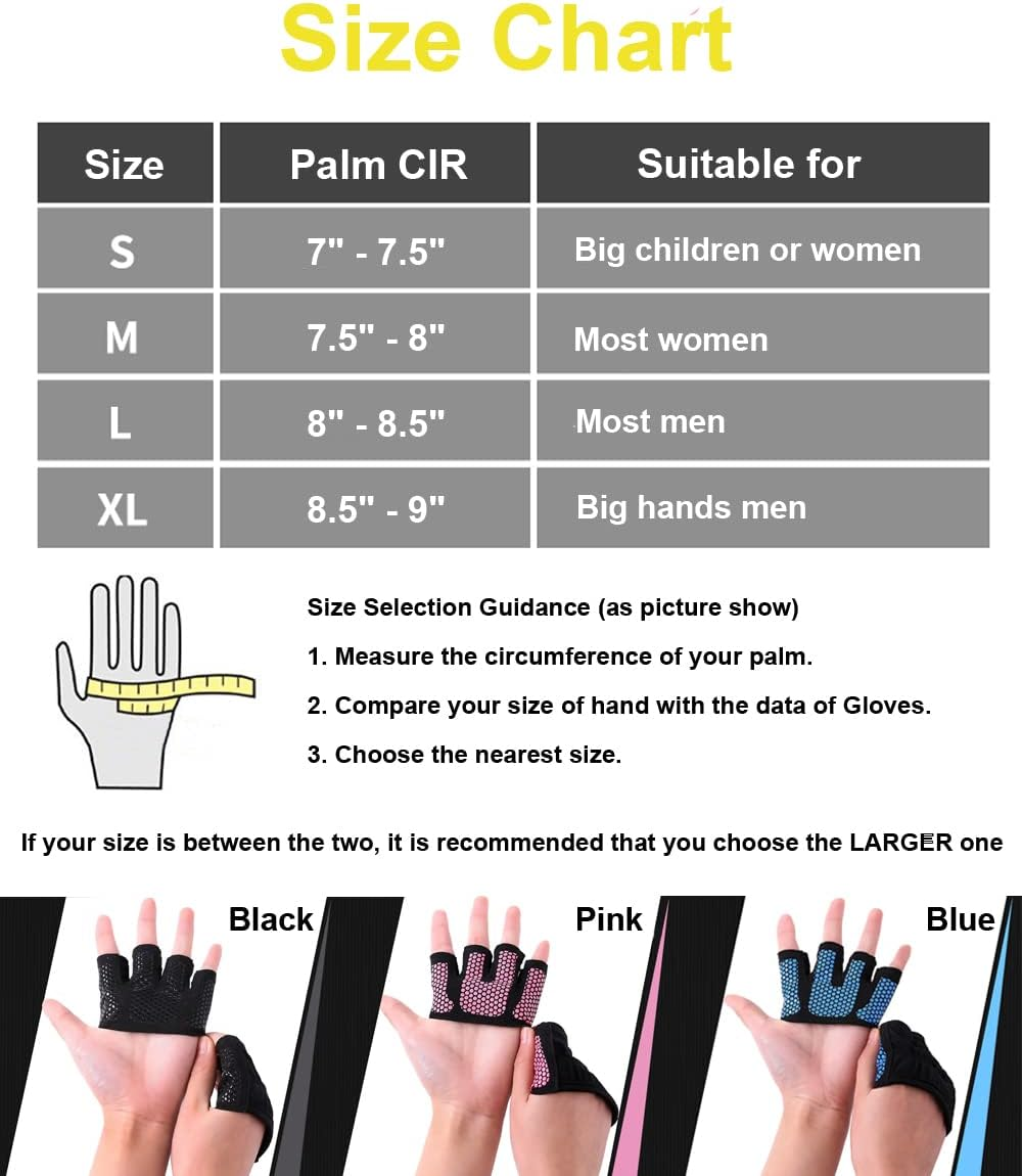 SUJAYU Workout Gloves for Women Men, Barehand Gloves for Weight Lifting, Weight Grips for Women Gym Gloves for Women Weight Lifting image number 3