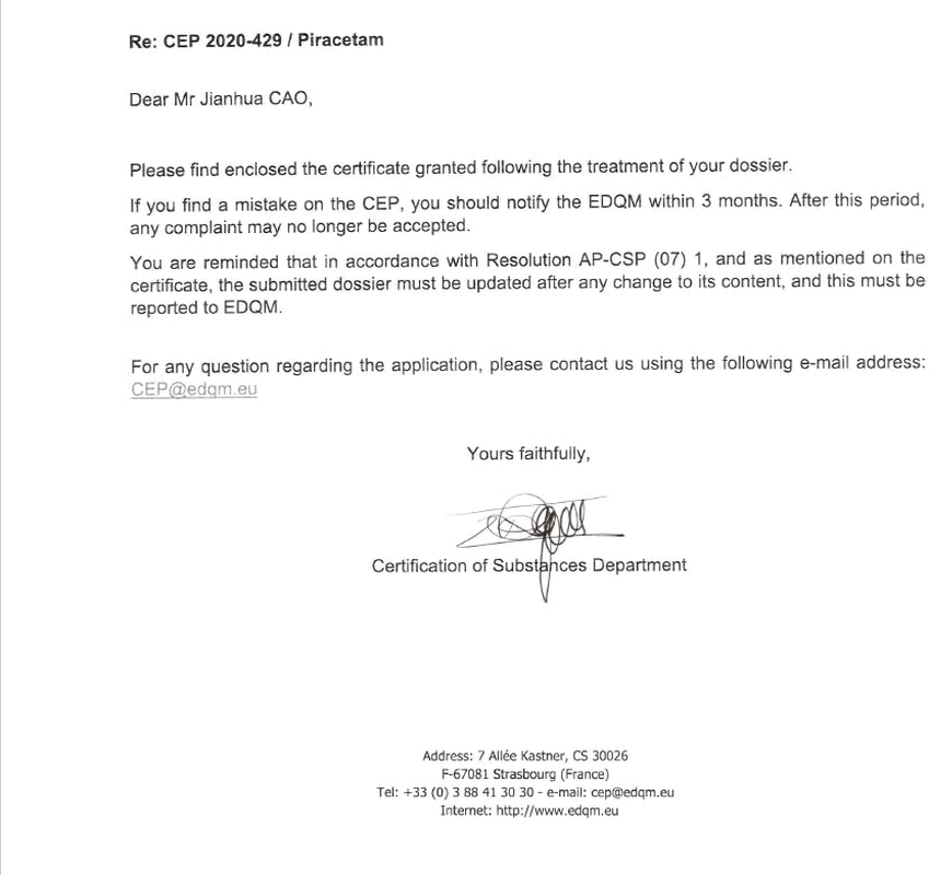 Piracetam, Raw Powder, Purity 99%, 100 Grams.