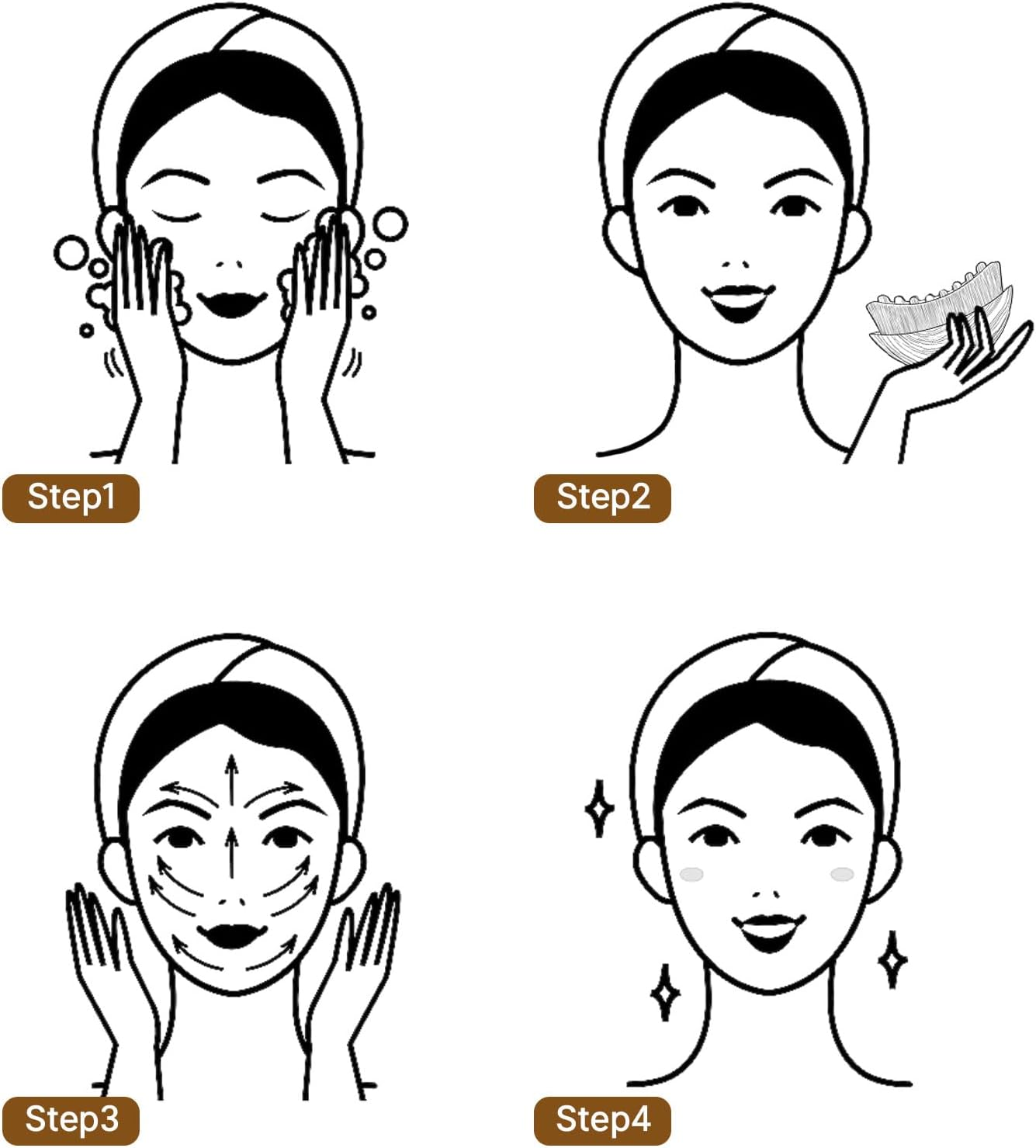 Lyrkonety Lymphatic Contour Face Brush, Dry Brushing Face Brush for Skin Care Tools, Lymphatic Drainage Massager for Face Chin & Jawline Sculpting and Relieve Fatigue image number 5