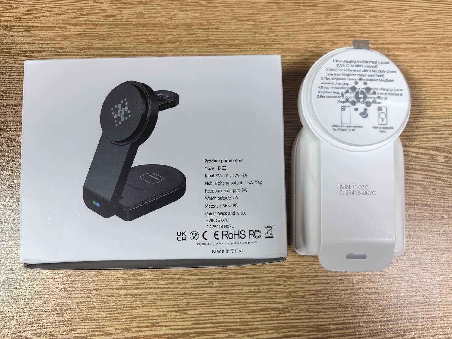 Foldable Magnetic Wireless Charger Compatible with Apple Devices,3 in 1 Wireless Charging Station for Iphone 17/16/15/14,Apple Watch Ultra 3/Ultra/Seires 11/10/9/8/7/6/Se,Air-Pods Pro 3/4/3/Pro(White) image number 5