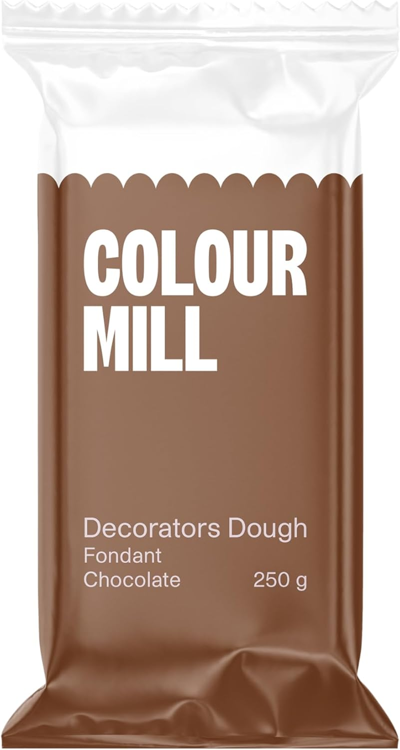 Colour Mill Decorators Dough Premium Ready to Roll Fondant Chocolate 250G image number 2