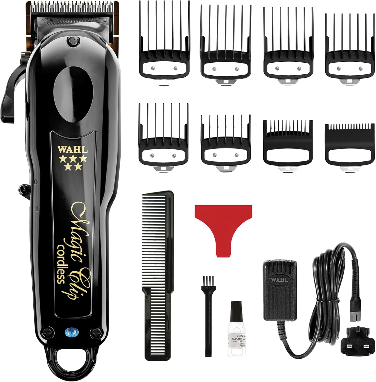 Wahl Cordless Clip Professional Barber Clippers, Used for All Hair Types, Bulk Removal, Upgraded Motor, Smooth Cuts, Crunch Blade Technology&trade; image number 6