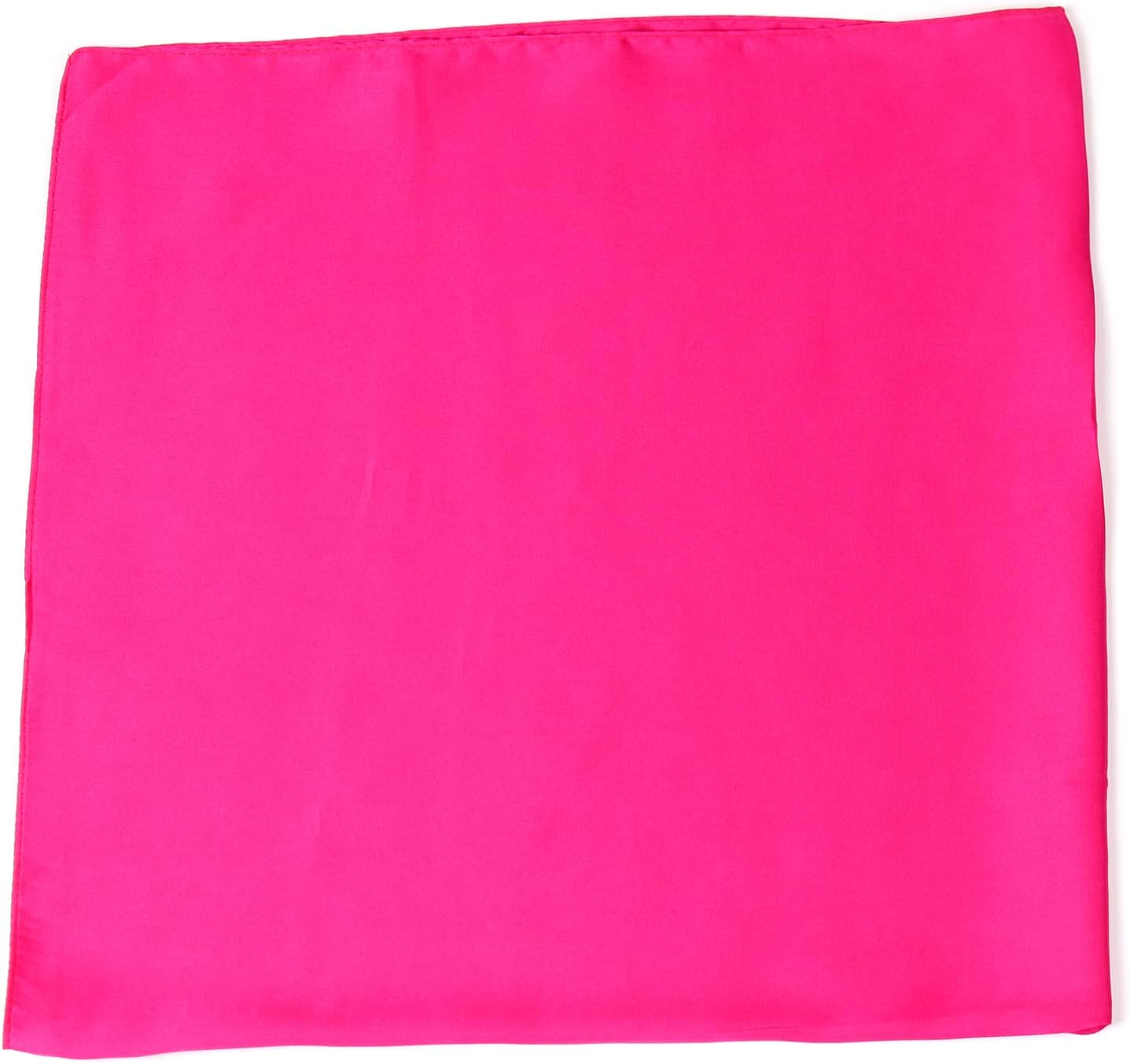 Women'S Fashion Soft Large Satin Square Chiffon image number 4