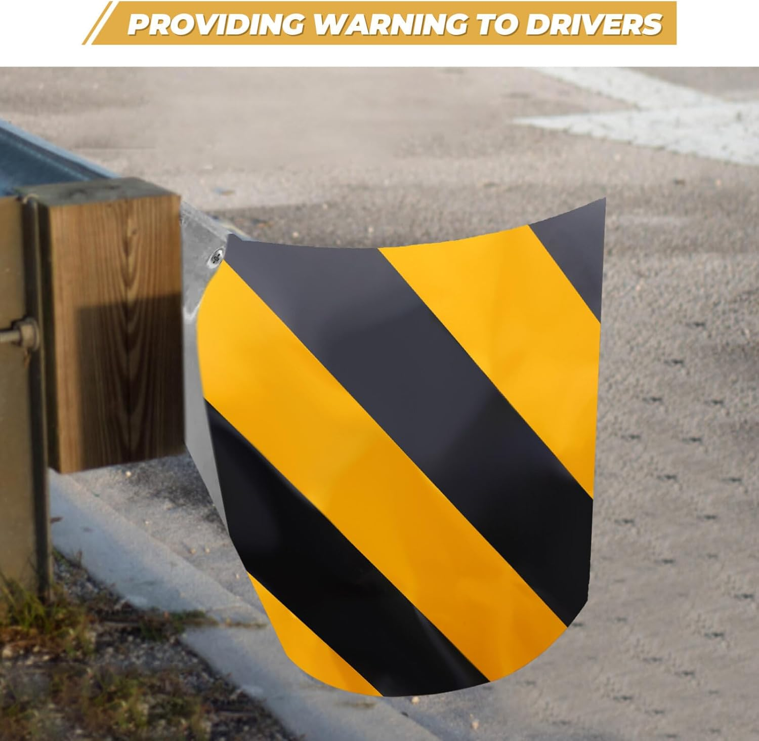 Gatuida Driveway Reflective Markers Road Post Marker Sticker Film for Enhanced Safety image number 6