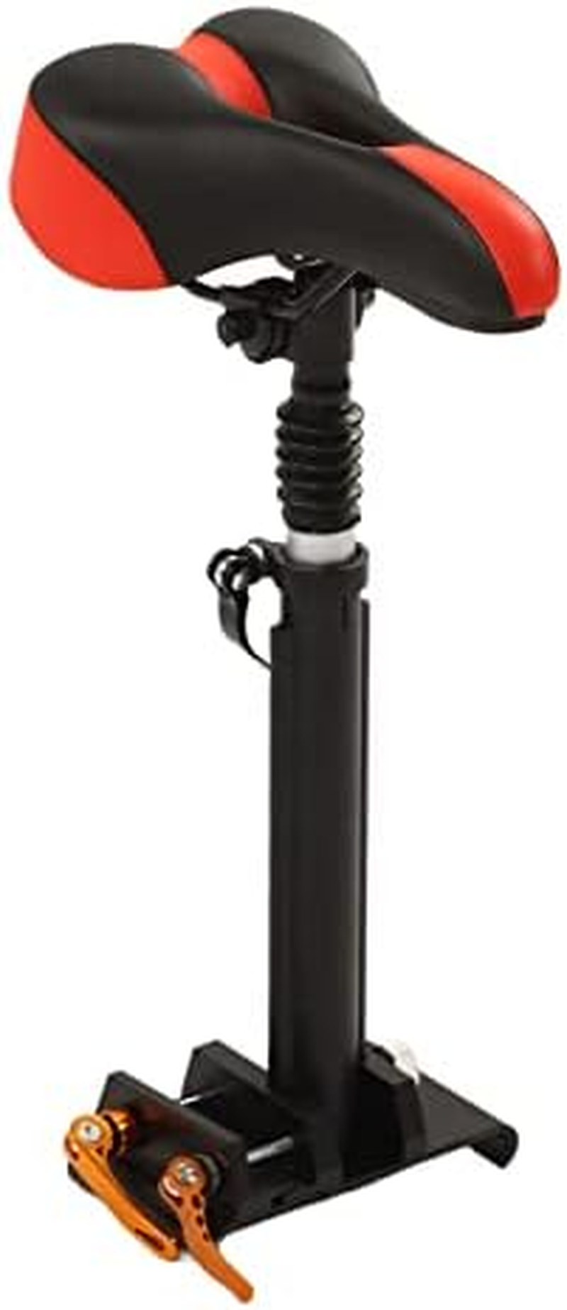 Electric Scooter Seat, Adjustable Height Shock Absorption Punch Saddle Seat Replacement Universal Ergonomic Folding Electric Bike Scooter Seat for M365 image number 5