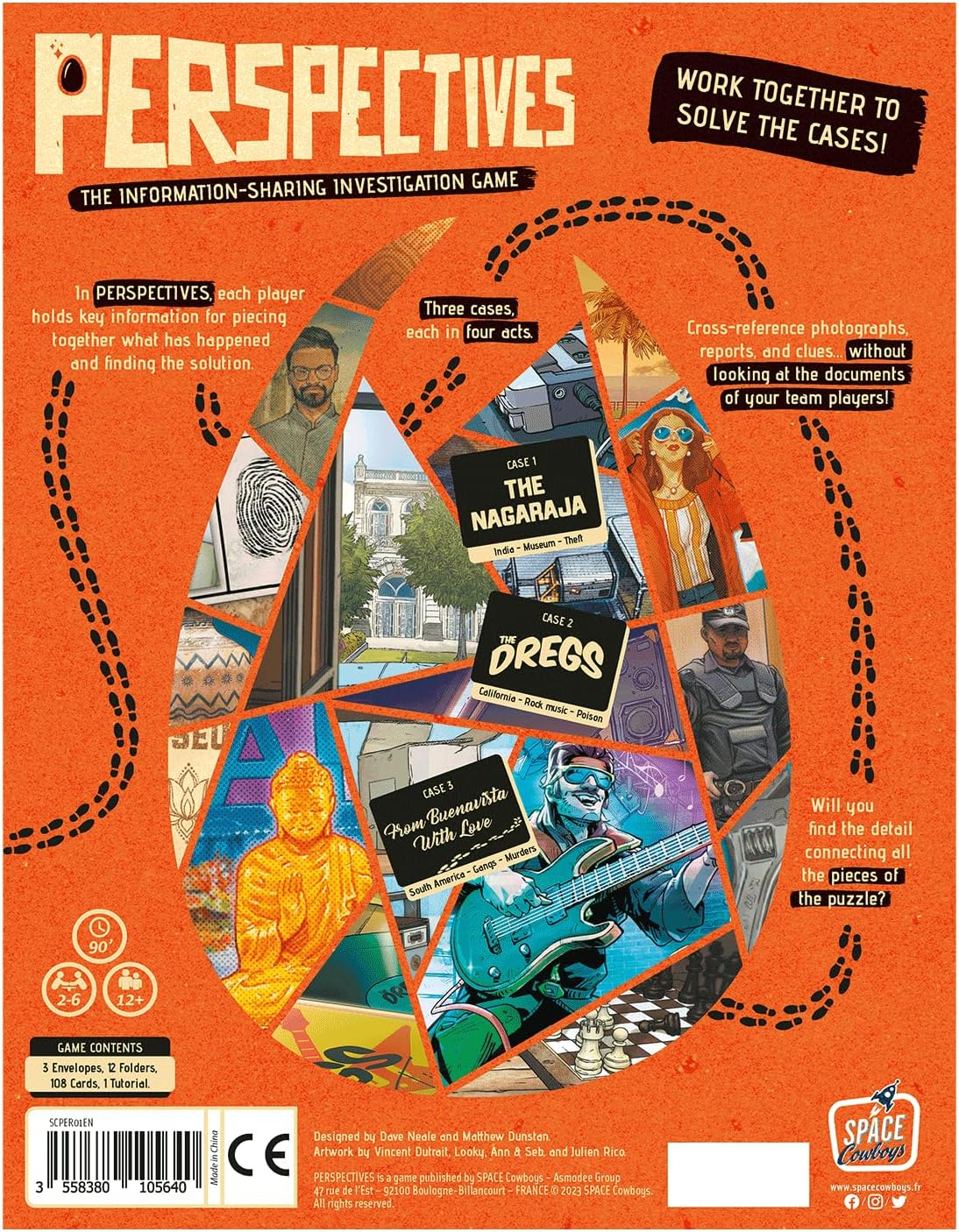 Space Cowboys Perspectives: Cooperative Mystery Game for 2-6 Players, Ages 14+ image number 5