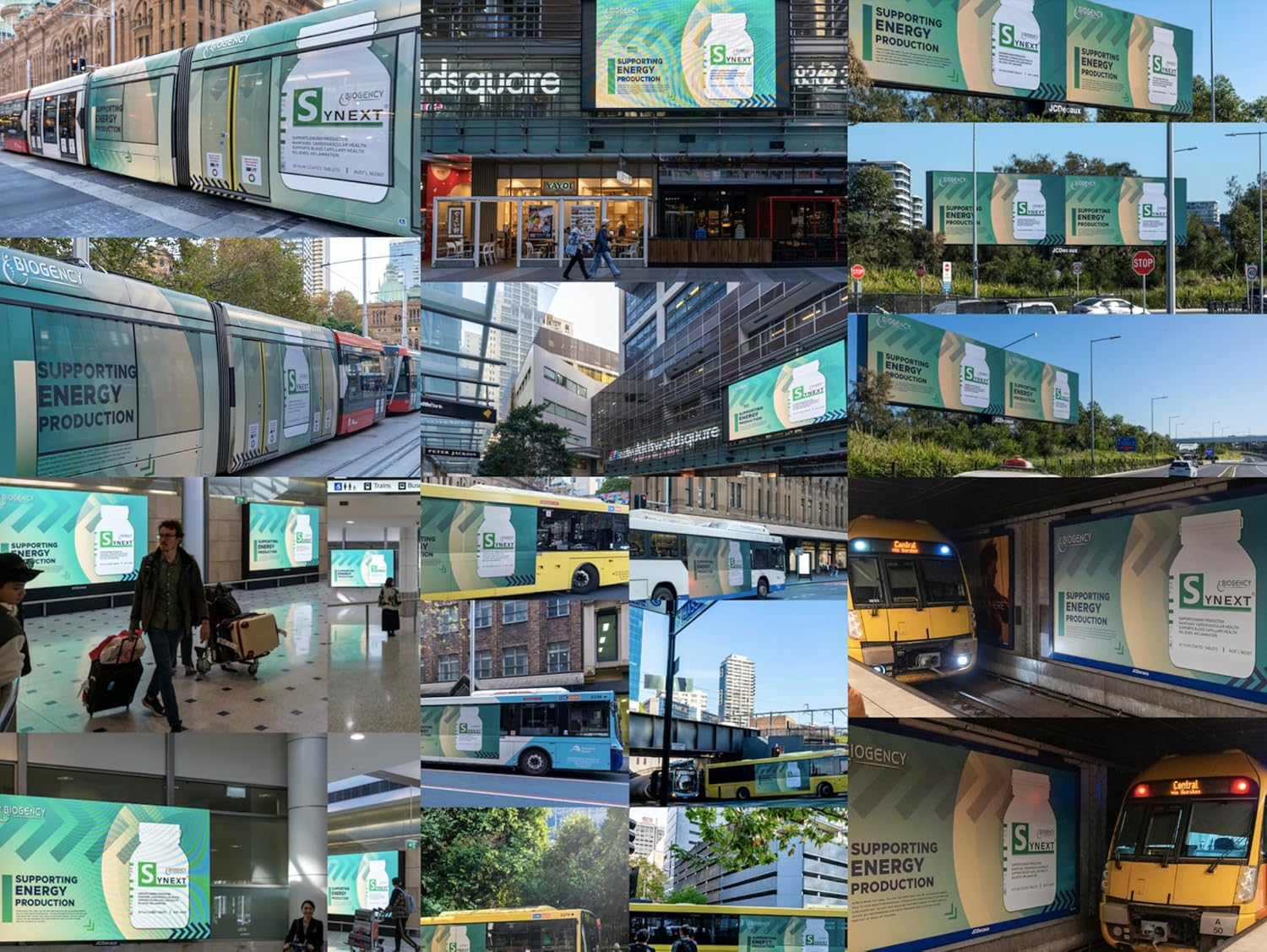 Biogency Multi-B 60 Capsules Vitamins B Group Made in Australia