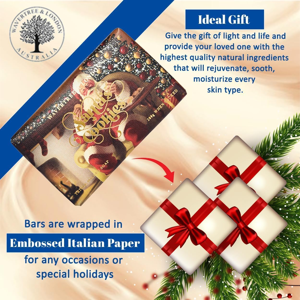 Wavertree and London Prosecco Soap Bar 200 G image number 4