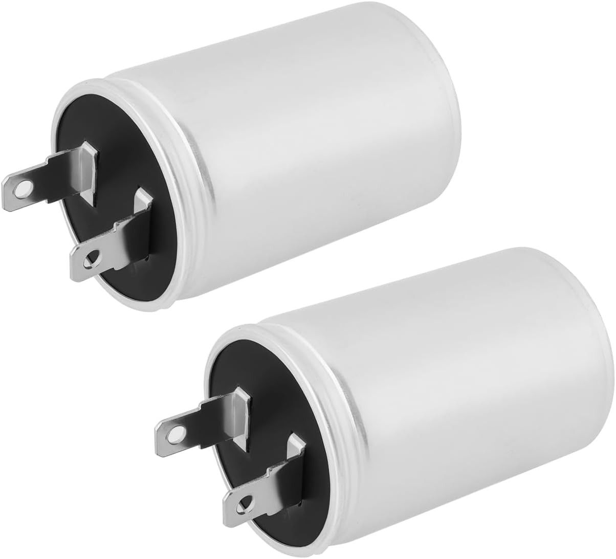 Ecsing 2Pcs Motorbike Flasher 6V 2X21W 2-Pin Flasher Relay Compatible with Simson S50 S51 S70 Compatible with MZ TS125 TS150 TS250 (OEM 8581.19/204181) image number 1