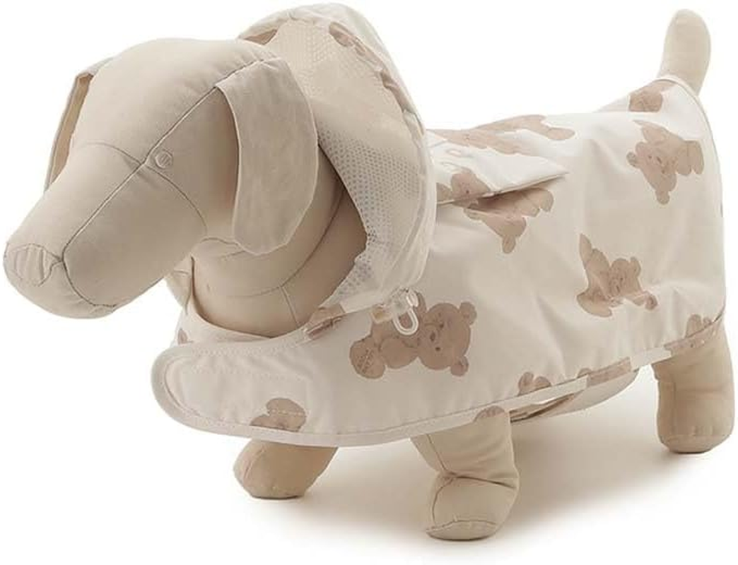 Gelato Pique Cat & Dog PAGG259035 BRW DM Dachshund Size Rain Poncho, Braun, DM