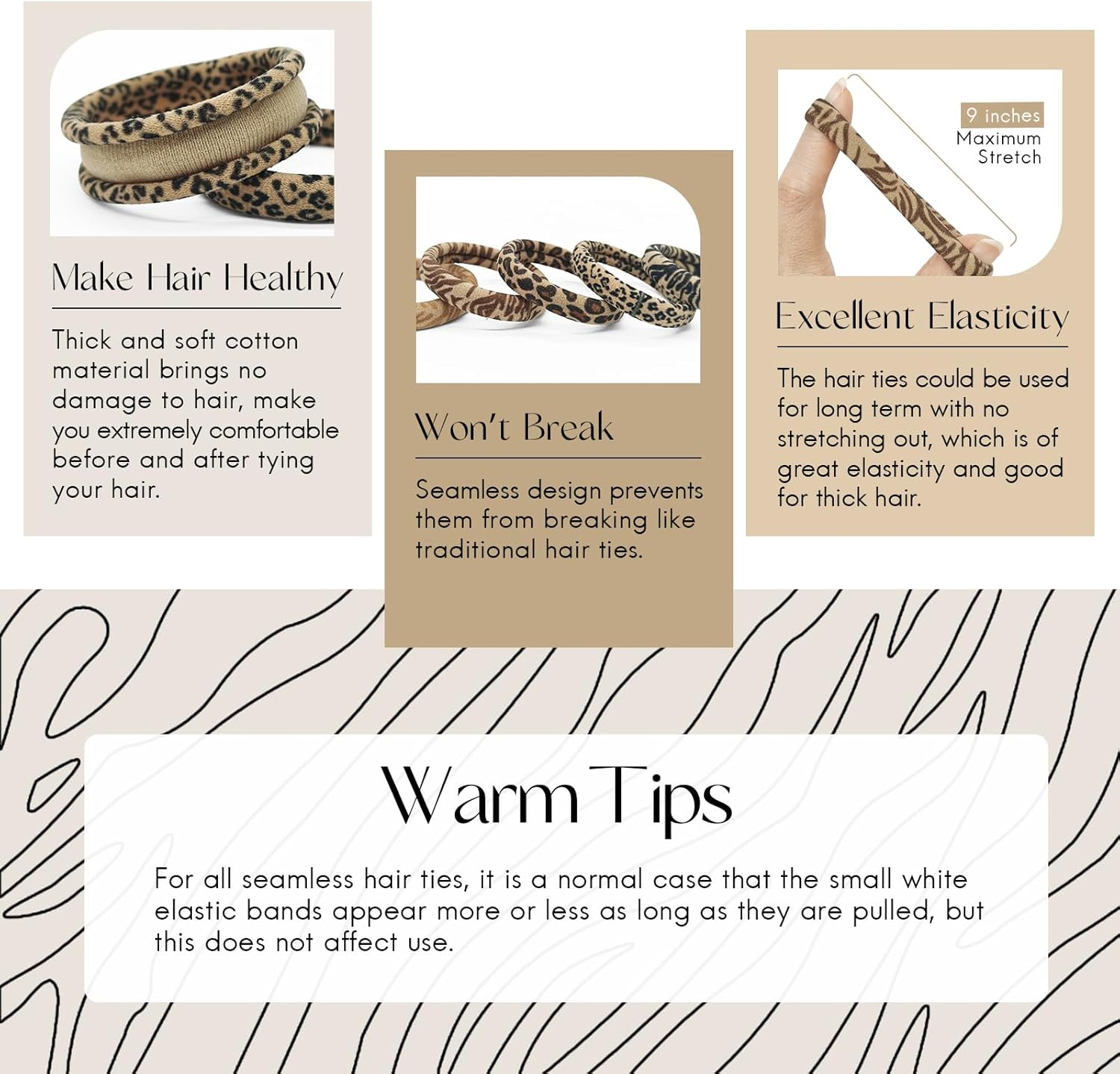 Dreamlover Pack of 50 Ladies Hair Scrunchies image number 6