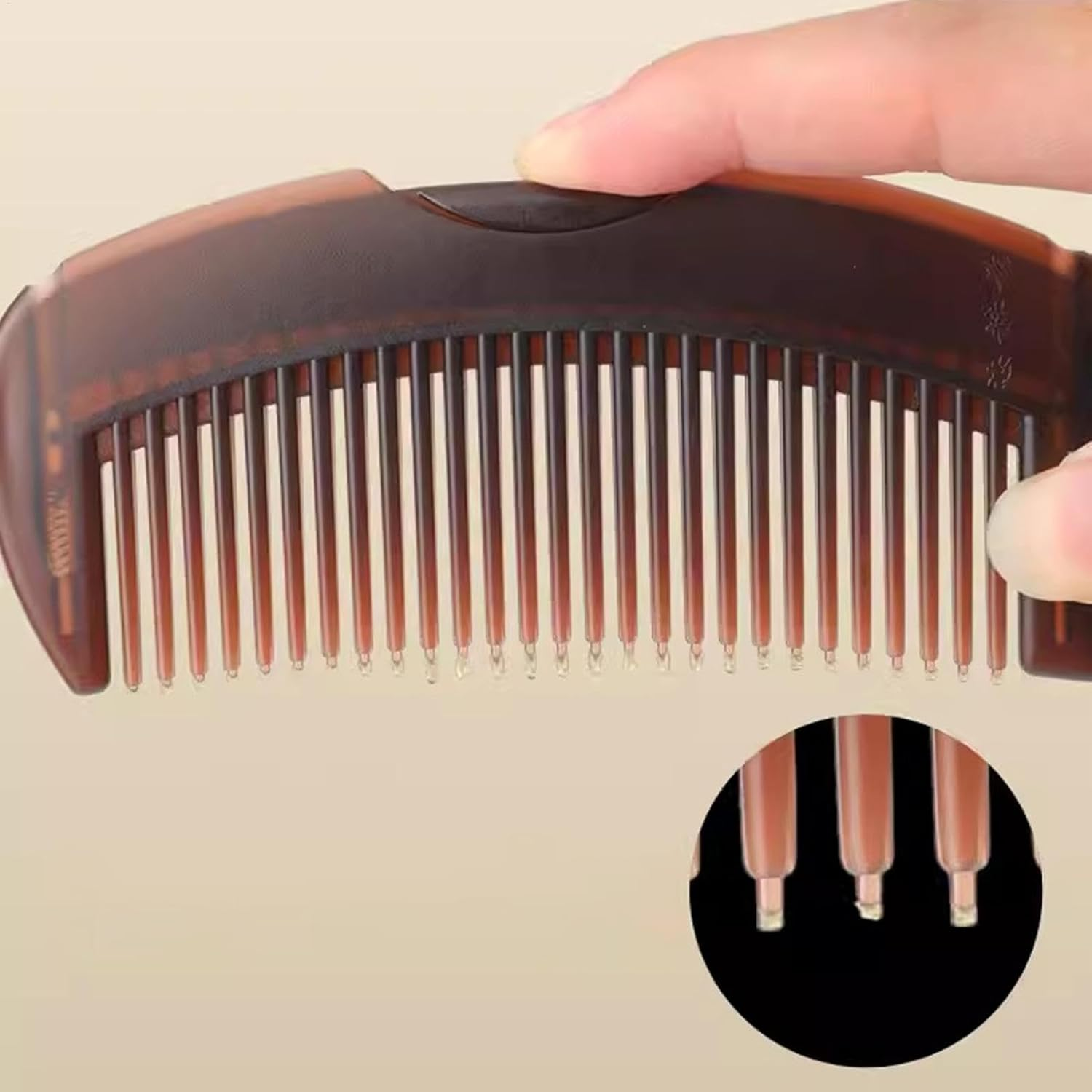 Djowyh Scalp Care Detox Comb, Dandruff Remover Comb, Hollow Design, Ergonomic Tooth Hair Brush, Lightweight Hollow Scalp Comb for Women, Men, Children image number 6