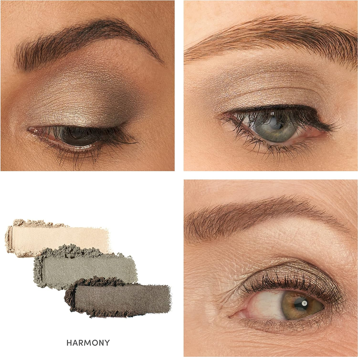 Jane Iredale Purepressed Triple Eye Shadow Kit, Harmony - Brown Sugar image number 7